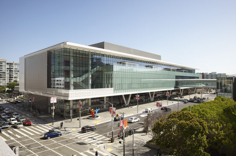 One of the Moscone center buildings
