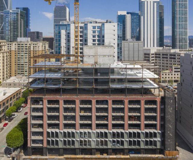To celebrate the start of National #PreservationMonth, we invite you to take a look at the innovative reimagination and expansion of #633Folsom Offices, an existing 100,000-square-foot structure with a vertical addition clad in a new skin. Repurposing the 60-year-old structure with targeted measures resulted in a far lower carbon footprint than building new. Link in bio. 

While demolishing the existing structure and erecting a new building may have been an easier approach, there were many reasons that adapting and expanding the existing reinforced-concrete structure was a wiser decision:

- Repurposing the structure brought inherent sustainable advantages and avoided the excessive waste of demolishing the seven-story structure

- In 1994, Tipping had performed a voluntary seismic upgrade on the building, which provided added strength

- Vertically expanding the property by five floors offered an opportunity to nearly double its leasable square footage and increase desirability among tenants

- The project also had the advantage of avoiding a lengthy entitlement and permitting process by gaining approval under San Francisco’s Proposition M and the Office Development Annual Limit Program

Architect: @gensler_design / @genslerbayarea
Owner: The Swig Company
General Contractor: @plantconstruction
Landscape Architect: @mantlelandscape
Engineer - Civil: @bkfengineers
Engineer - MEP: @meyersplusengineers
Engineer - Structural: Tipping 
Sustainability Consultant: @atelier_ten
Façade Consultant: Wiss, Janney, Elstner Associates, Inc.

Tipping Team: Marc Steyer, Gina Beretta, Andrew Jimenez

📸: Tipping, @jasonorear (5-6) 

🔗: https://tippingstructural.com/projects/633-folsom/

#tippingstructural #unlockingpossibilities #preservation