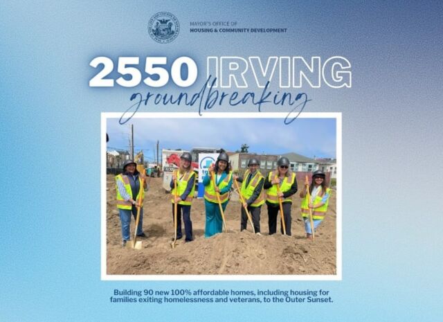 Tipping is excited to be part of the team for 2550 Irving, a new 90-unit #affordablehousing project in San Francisco’s Sunset District breaking ground this week! 

#repost from @sfmohcd: “Yesterday, we joined local leaders, development partners, and community members in celebrating the long-awaited official groundbreaking event for 2550 Irving Street in the Outer Sunset.

2550 Irving will provide 90 new affordable homes serving households earning between 25-75% of the area median income, with 22 homes designated for families exiting homelessness and 15 homes for formerly homeless veterans. It is transit-friendly and situated between beautiful Golden Gate Park and the rich Irving Street commercial corridor full of neighborhood-serving businesses.

In the past decade, the Sunset District has lost a disproportionately high number of affordable rental homes with too few new units being built, even though the district is home to many working families. This project aims to prevent families from being displaced by increasing the amount of family-friendly affordable homes in the Sunset and help families with low incomes thrive with stable housing and onsite resources.

We can’t wait to come back to celebrate more milestone events, including its completion in 2025! 🏠🔑”

@pyatokarchitects @gcgbuilders @tndcsf @millercolandscapearchitects @kpff_sf