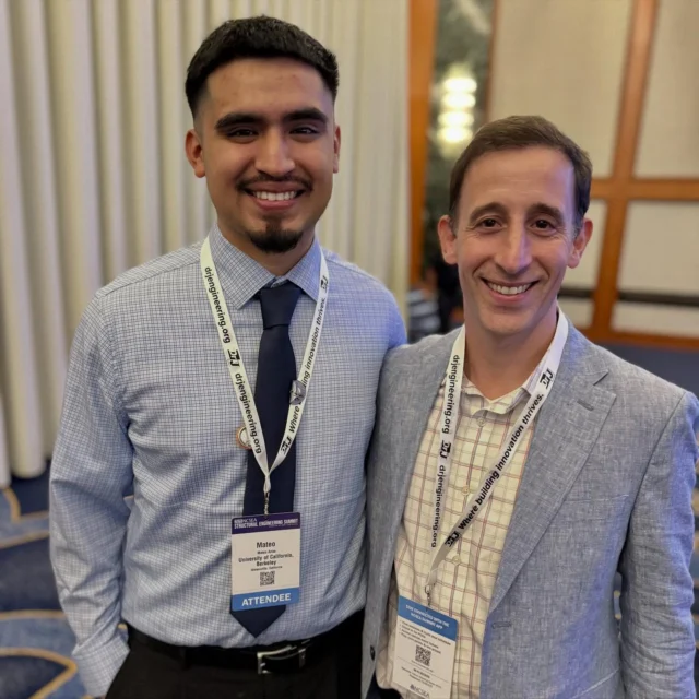 Meet the Future of Structural Engineering! During the 2025 @ncsea_structuralengineers Summit in New York City last week, we celebrated the new 2025 NCSEA Diversity in Structural Engineering Scholarship recipients which included Mateo Arias Luna. Congratulations! 🎉 

The recipient of the 2025 Steven B. Tipping Memorial Scholarship for Innovation and Excellence in Structural Engineering, Mateo is a first-generation Mexican-American student raised in Watsonville, CA, who is currently pursuing a Bachelor’s degree in Civil Engineering at UC Berkeley. Growing up in a working-class community surrounded by construction, he developed an appreciation for building design and its crucial role in shaping and supporting communities, which sparked his desire to become an engineer. Mateo has been involved in Berkeley’s Construction Management and Steel Bridge Competition teams, where he has learned valuable skills such as project coordination and design software. Since 2021, he has interned at Willis Construction Co., where he works closely with project managers and professional engineers to gain hands-on experience with specialized engineered applications such as GFRC and architectural precast panels. We enjoyed having Mateo join us or an externship this past summer, where he gained some hands-on experience executing engineering design tasks for some of our projects.

This is scholarship is made possible through a partnership with the NCSEA Diversity in Structural Engineering Scholarship Program, the Tipping family, and Tipping. Pictured here with Mateo are Marc Steyer, Lu Tipping, Jillian Kilker, and Natalie Tse. Photos courtesy of Natalie Tse.

#ncsea #tippingstructural #diversityscholarship #structuralengineering