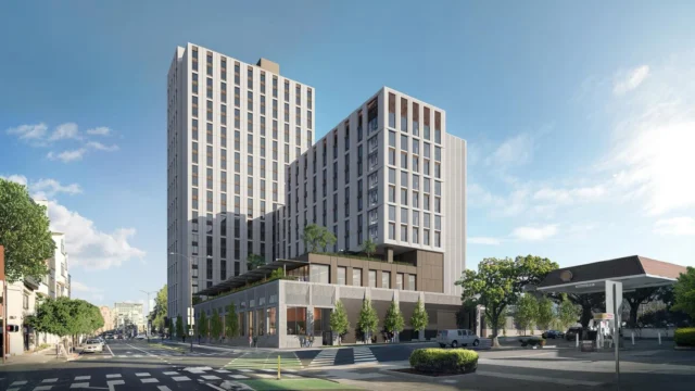 Now underway, the Bancroft–Fulton Student Housing #highrise is set to become the tallest university-owned residential building on UC Berkeley’s campus — delivering 1,625 new beds and a 500-seat dining hall. Wrapped in glass-fiber-reinforced concrete panels and floor-to-ceiling glazing, the 23-story tower sits atop a granite-clad podium grounded within its urban context. Targeting #LEEDPlatinum, the 430,000 SF building incorporates many sustainable measures including the integration of low-cement concrete in the building’s structure. 

Architecture: @kierantimberlake
Developer: UC Berkeley Capital Strategies
Contractor: Clark Construction Group
Structural: Tipping

Tipping team: Marc Steyer, Abby Enscoe, Itria Licitra, Alec Zavala, Ginevra Rojahn, and Shelly Hsu

Renderings courtesy of KieranTimberlake.

#tippingstructural #ucberkeley #highrisehousing