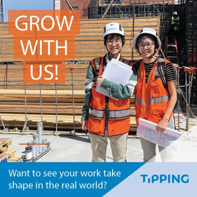 Want to see your work take shape in the real world?

Our engineers are on site at the 34th & San Pablo Affordable Family Housing project, checking construction progress and solving problems as the structure comes to life. At Tipping, we’re hiring structural engineers who want to design the structures that shape our communities.

Join our team! Learn more about open positions and apply here: https://tippingstructural.com/careers/