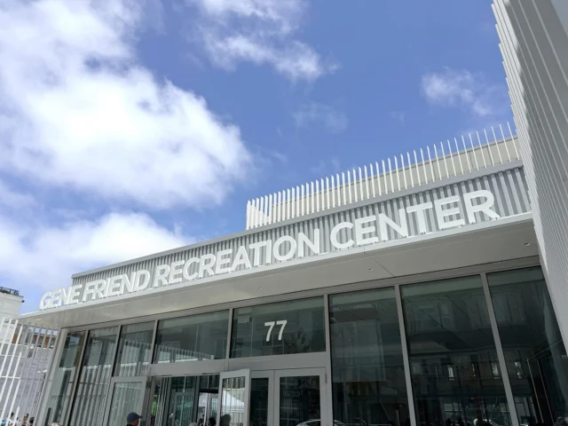We recently celebrated the grand opening of the new Gene Friend Recreation Center in San Francisco’s SoMa District – congratulations to the project team! 🎉 

The 44,648-square foot space has two interior basketball courts, meeting rooms, weight room, and offices. As the site soil conditions required liquefaction and lateral spreading mitigation, the Tipping team collaborated to work through a value engineered approach to only use Deep Soil Mix to support a mat foundation. The lateral system utilized Buckling Restrained Brace frames and light framed shear walls for cost effectiveness. Inside, the gym space has exposed structural deck and truss members with an exterior aluminum screen above partial height storefront system. This led to rigorous coordination between the screen consultants, architects, and the structural supports. 

Architecture: @markcavagneroassociates with @kuth_ranieri 
Owner: San Francisco Recreation & Park Dept @sfrecpark 
Builder: @swinerton1888 
Structural: Tipping

Tipping team: Gina Carlson, SE, Principal-in-Charge; Jason Armes, SE, Project Director; Isaac Williams, SE; Christopher Tiran, PE 

#tippingstructural #communintycenter #reccenter #sanfrancisco