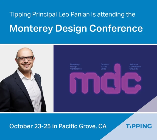 Tipping Principal Leo Panian is heading to the @mdc_conf, October 23–25, at the historic Asilomar Conference Grounds in Pacific Grove, CA. Bringing together a diverse blend of globally recognized speakers to inspire and educate, we’re looking forward to the conversations and fresh perspectives that move design forward. See you there!

@aiacalif #montereydesignconference #tippingstructural